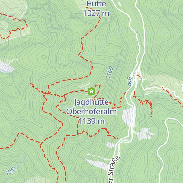 Map of Jagdhütte Oberhoferalm