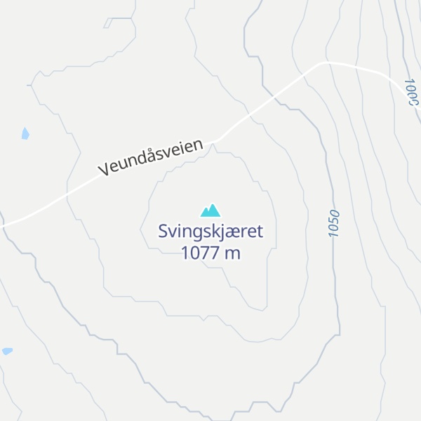 Map of Svingskjæret