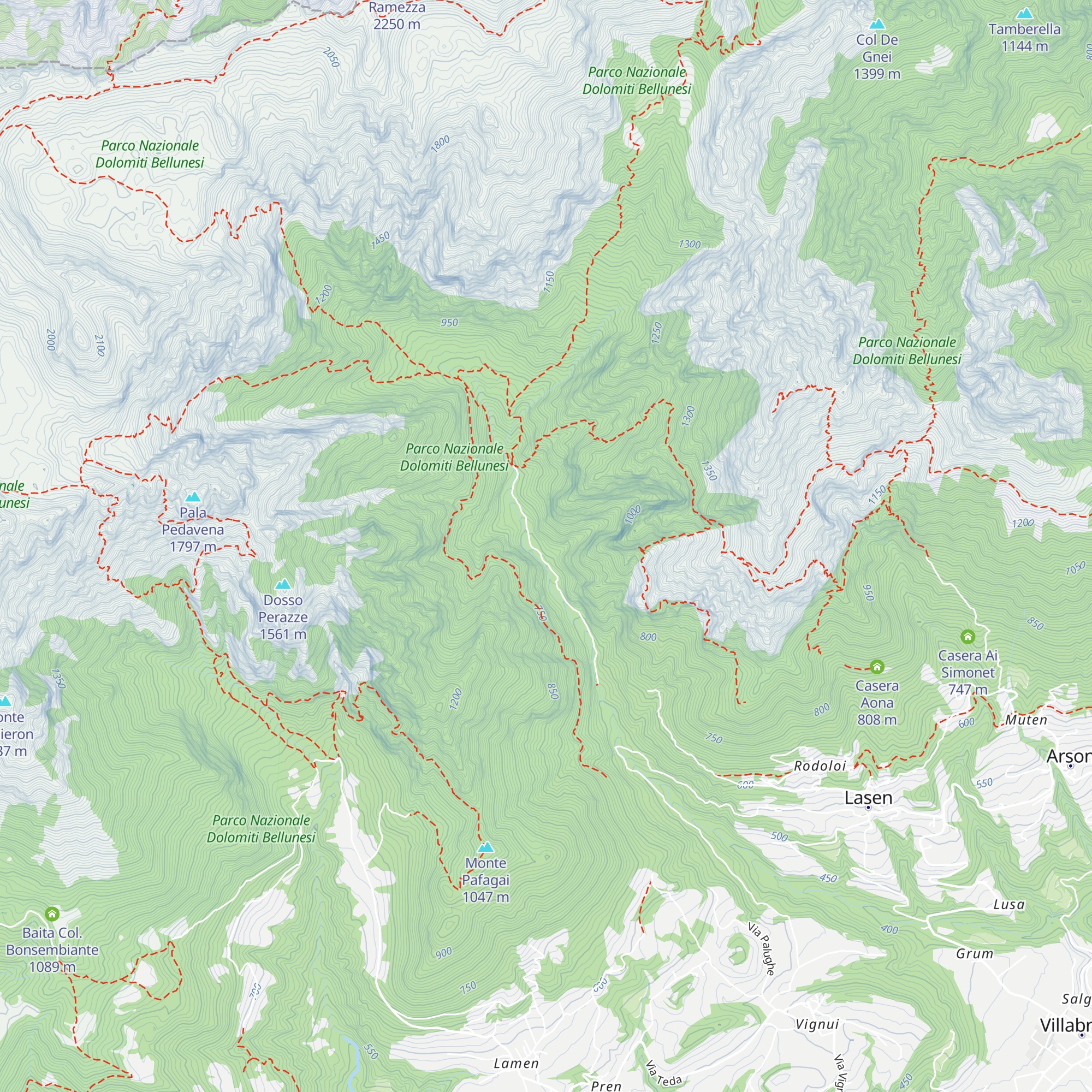 Casere Rombaldi map
