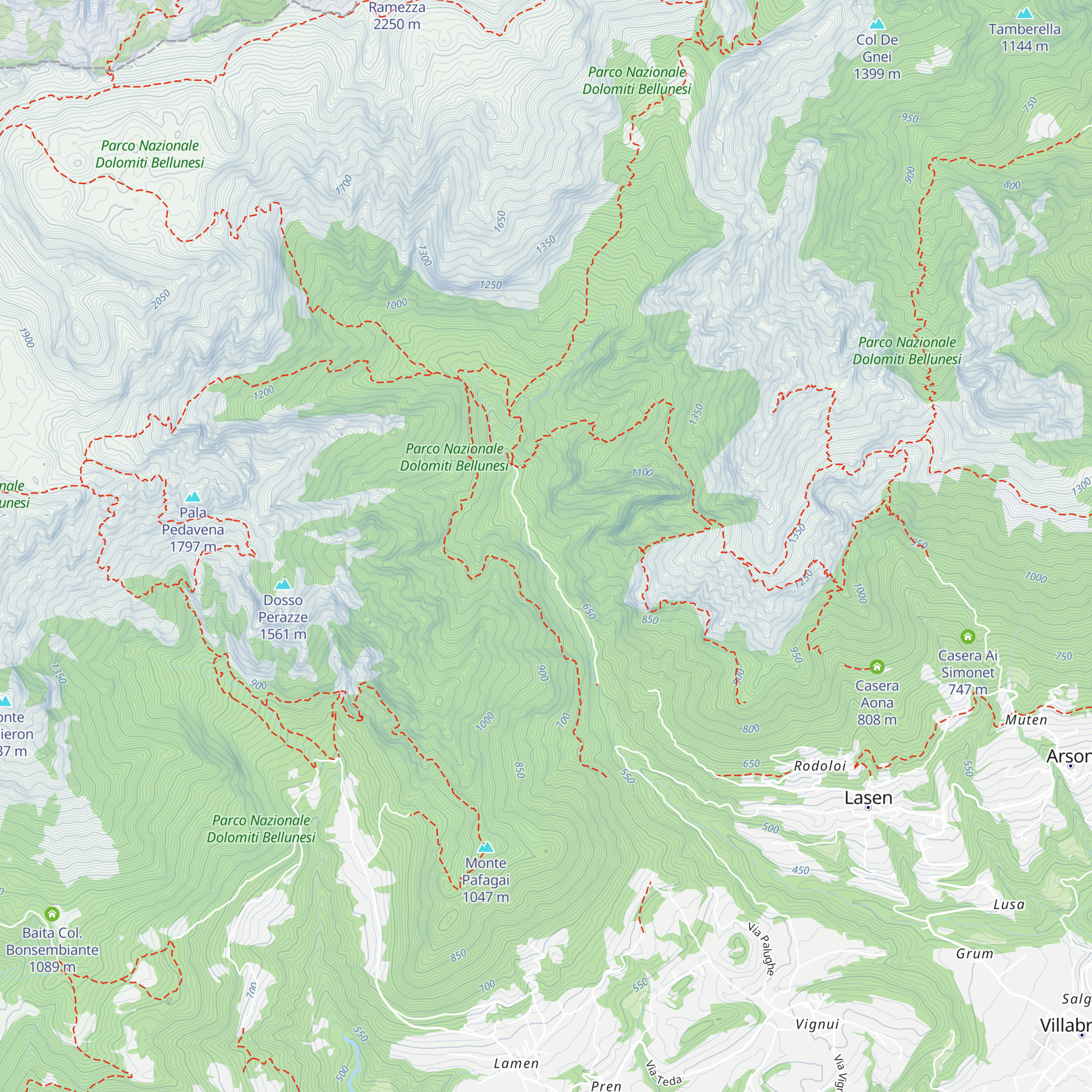Casere Rombaldi map
