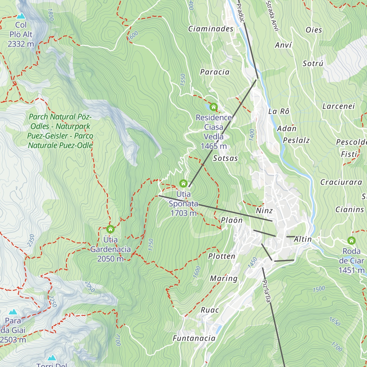 Ütia Sponata map