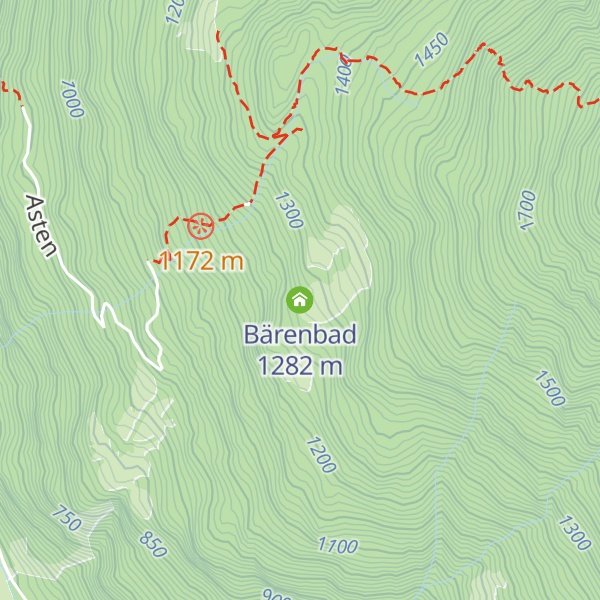 Map of Bärenbad