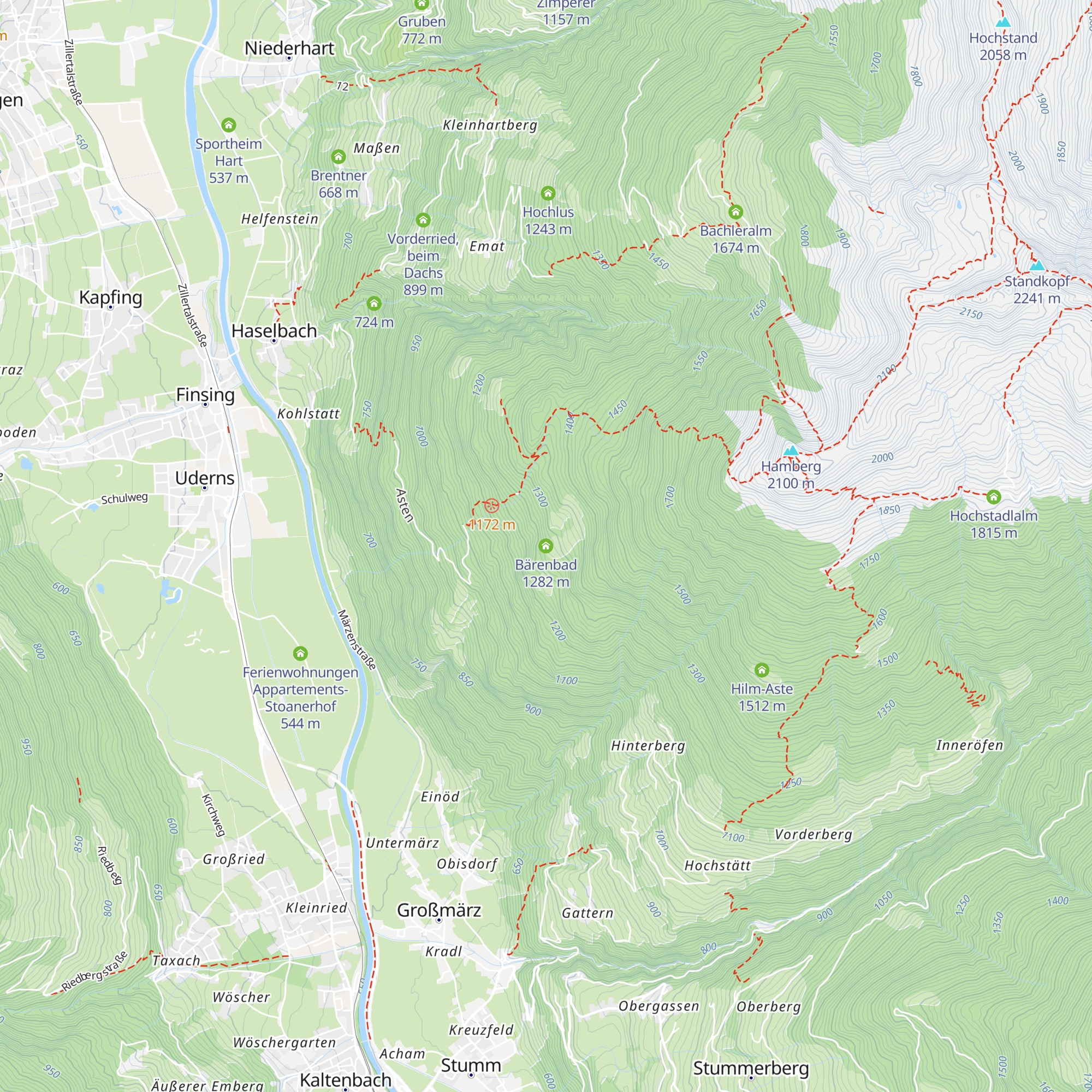 Bärenbad map