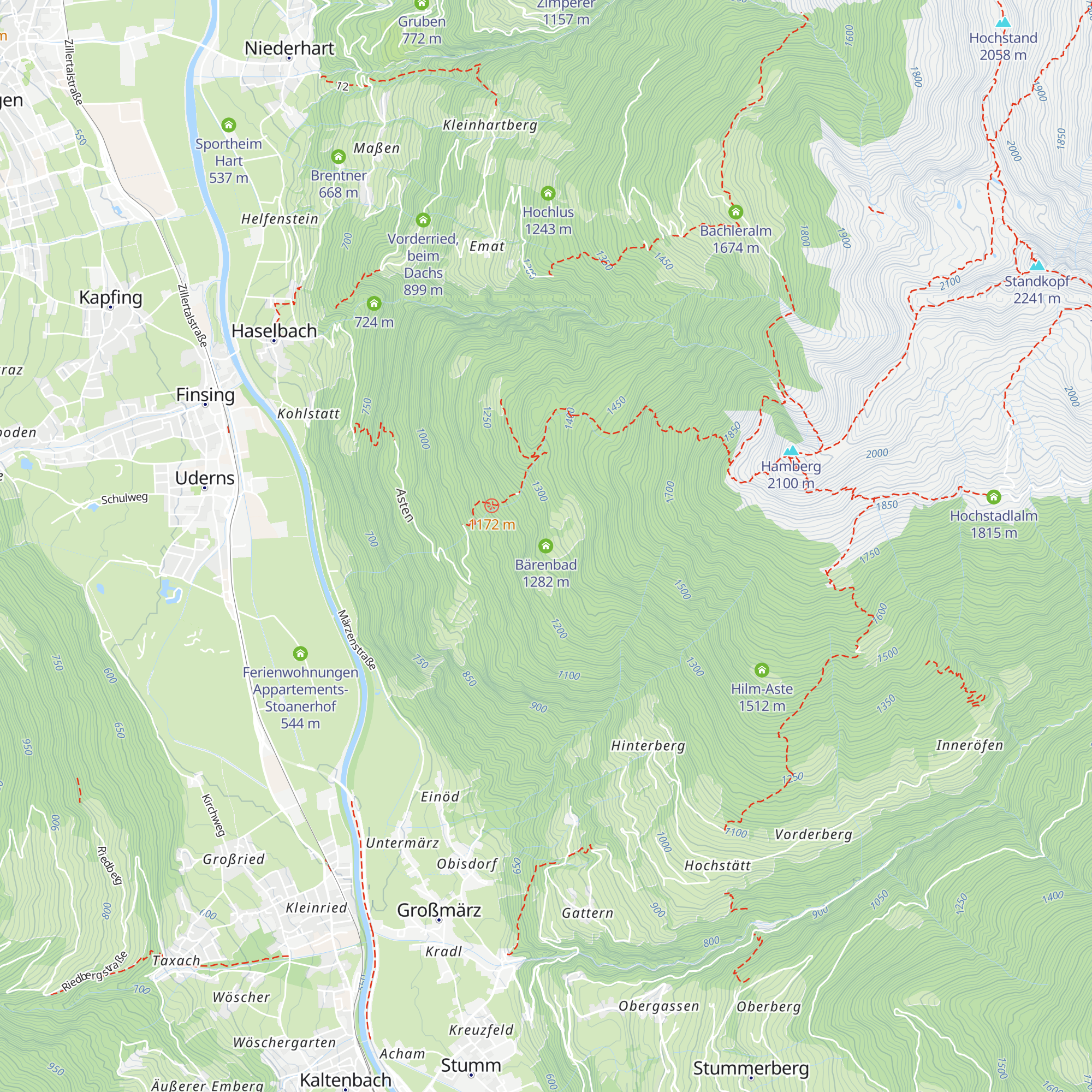 Bärenbad map
