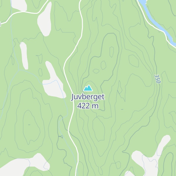 Map of Juvberget