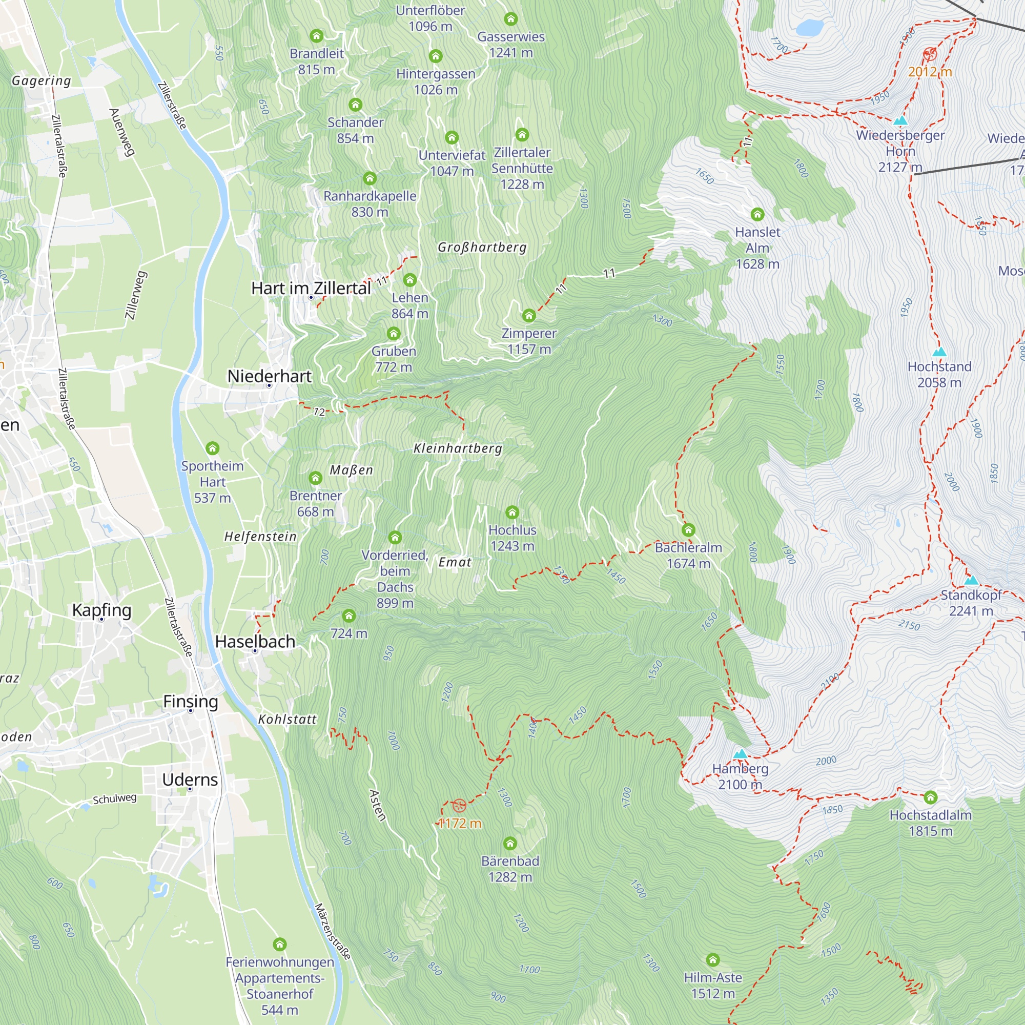 Hochlus map