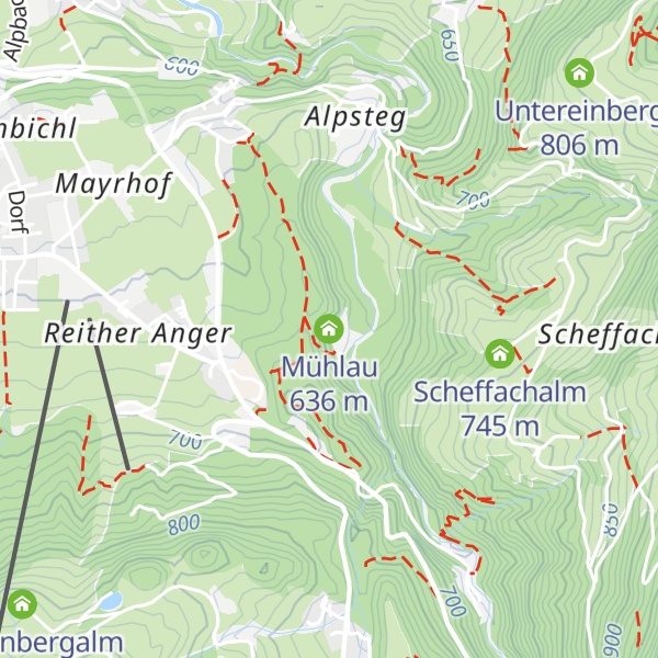 Map of Mühlau
