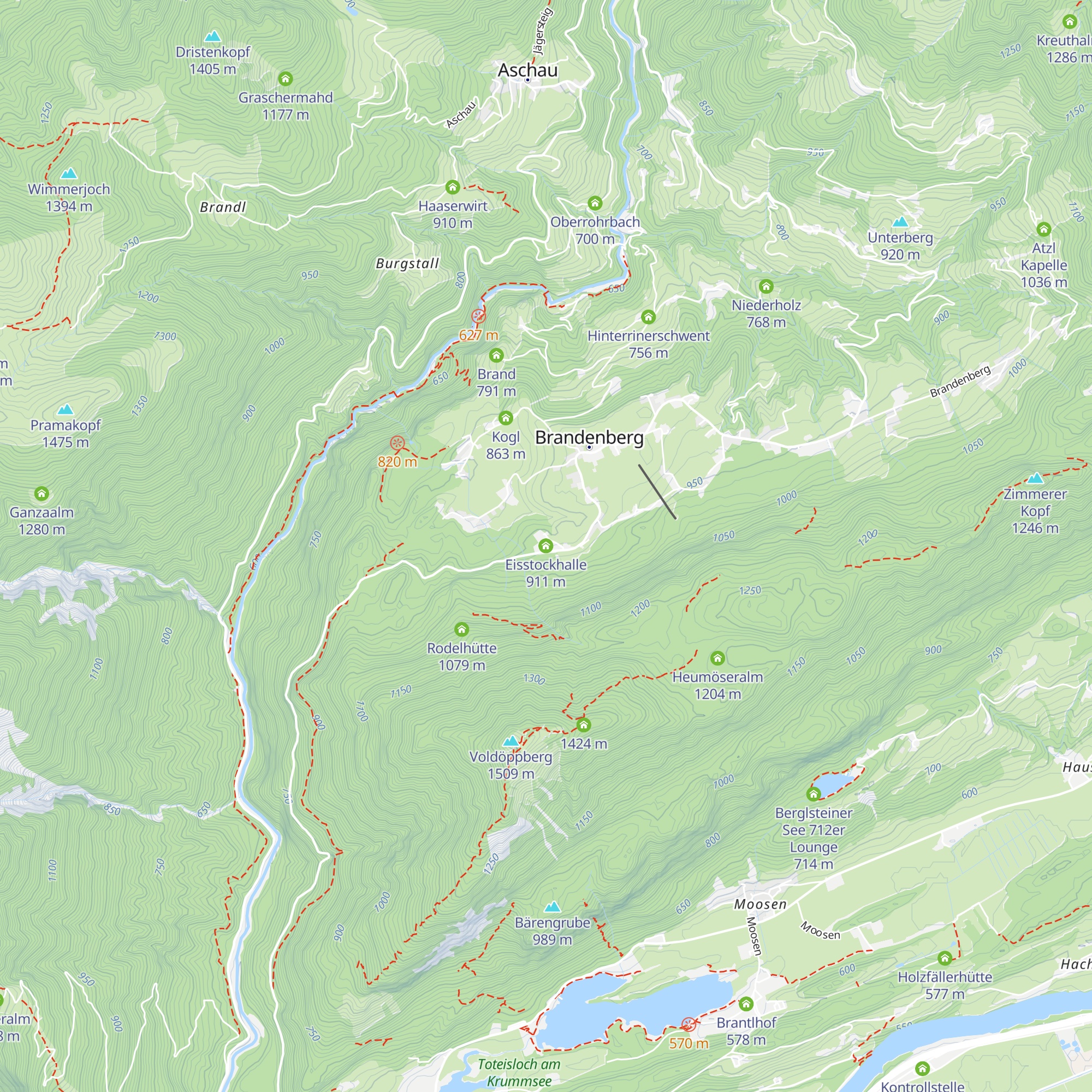 Eisstockhalle map