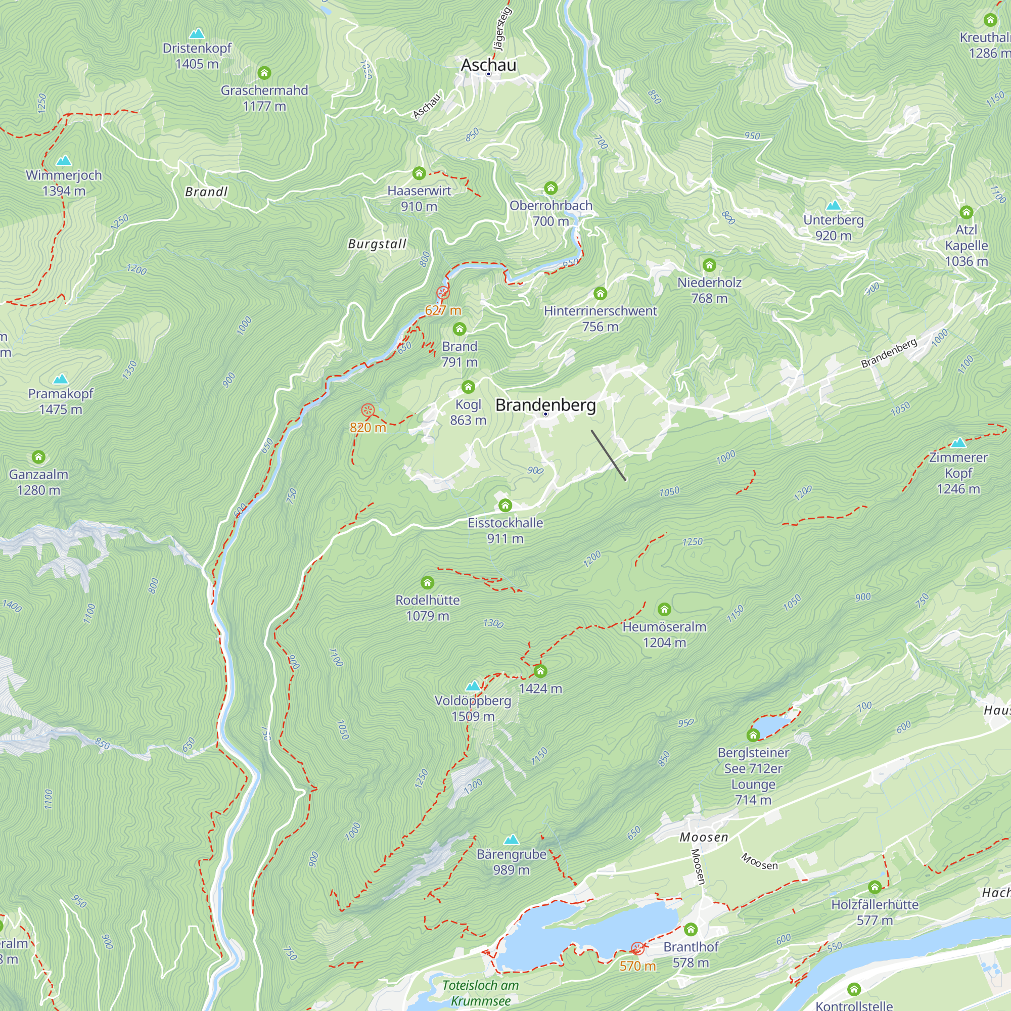 Eisstockhalle map