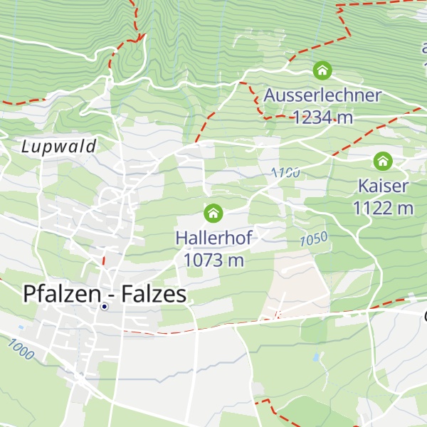 Map of Hallerhof
