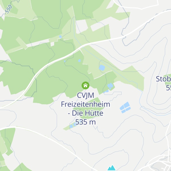 Map of CVJM Freizeitenheim - Die Hütte