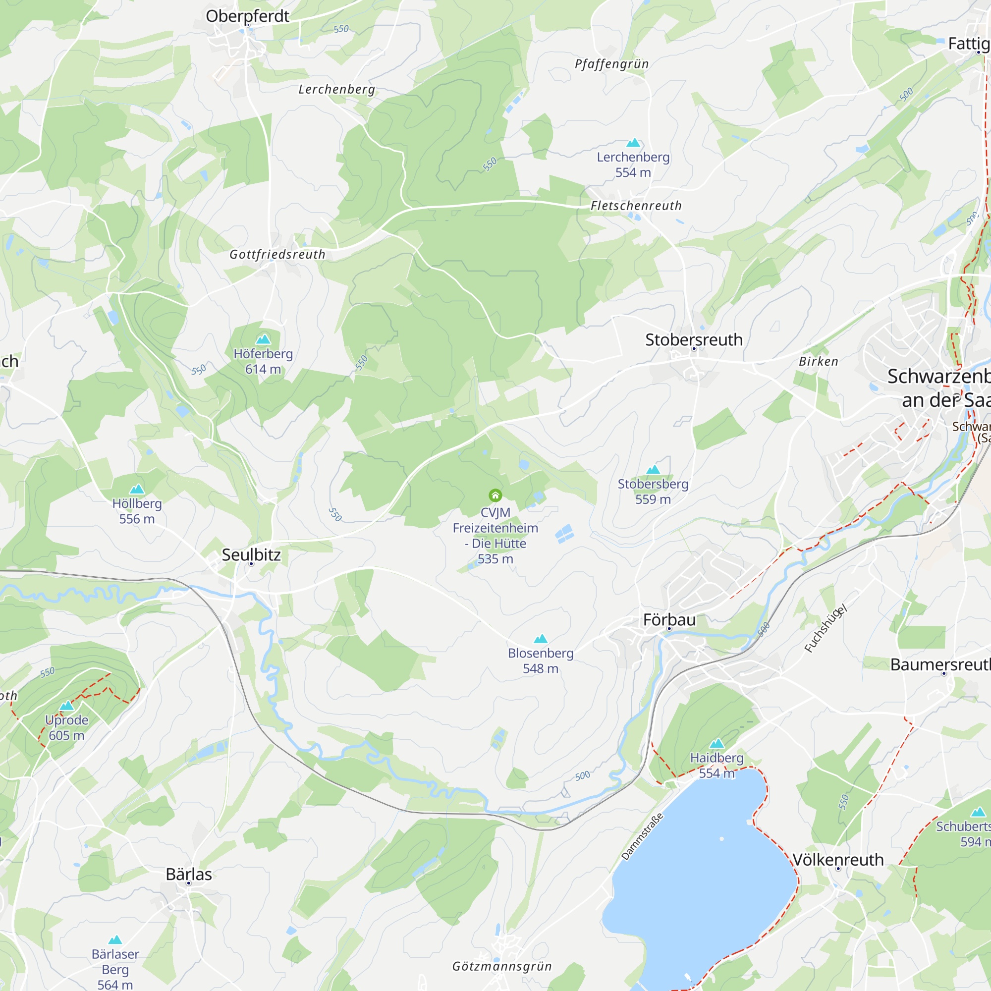 CVJM Freizeitenheim - Die Hütte map