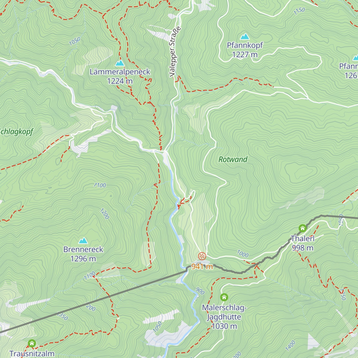 Jägerhäusl map