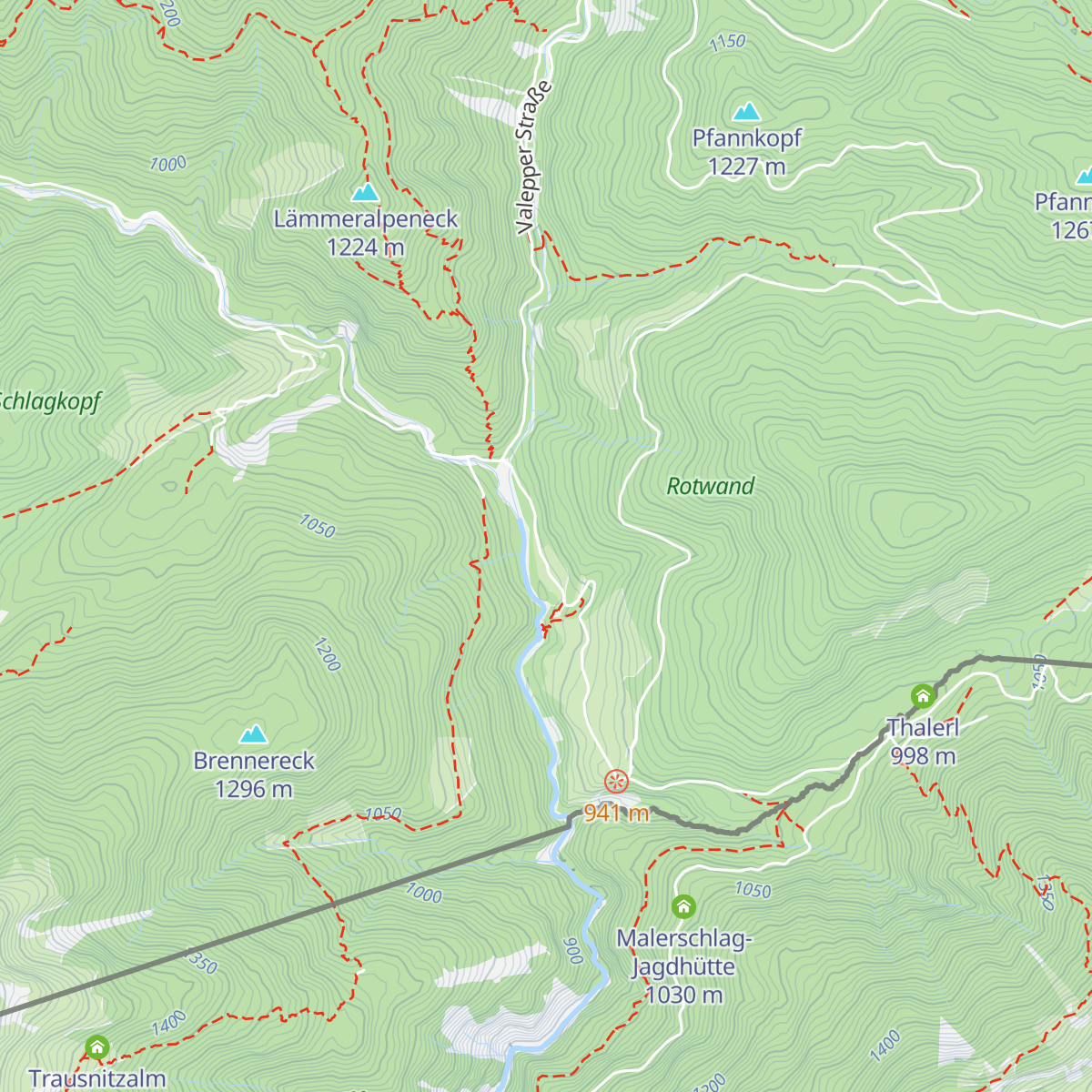 Jägerhäusl map