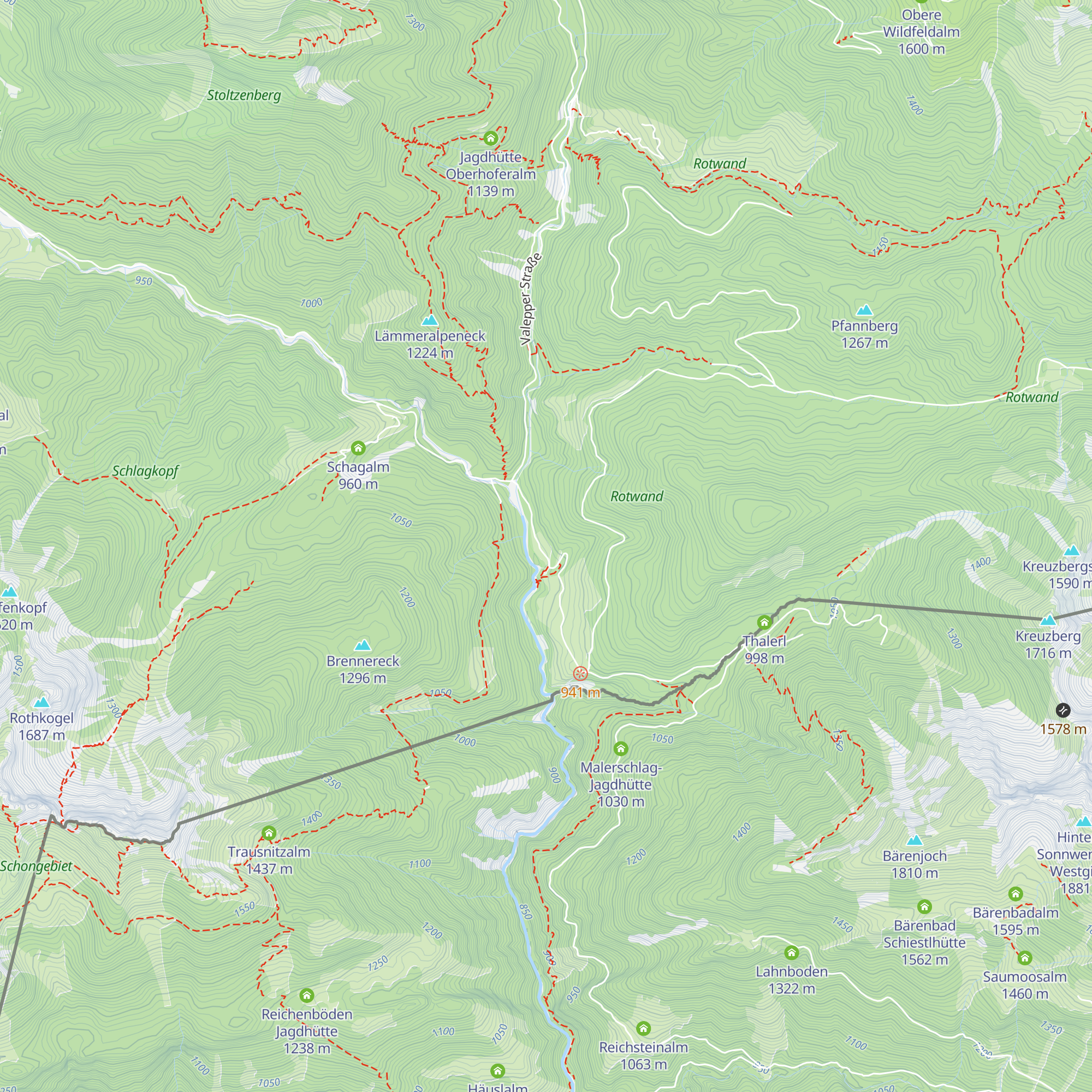 Tenne map