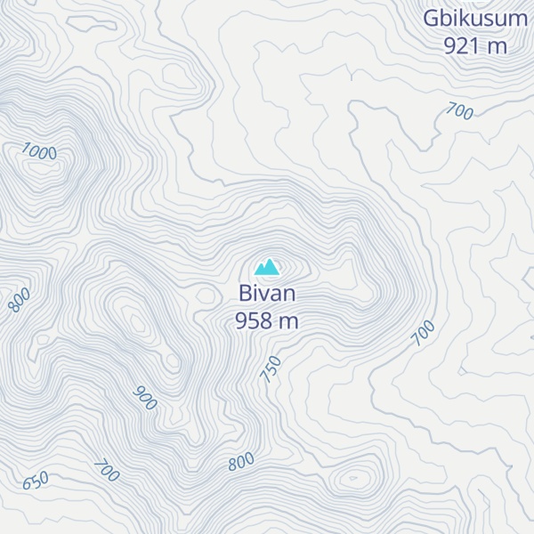 Map of Bivan