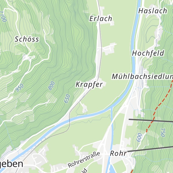 Map of Appartements Zillertal Noten
