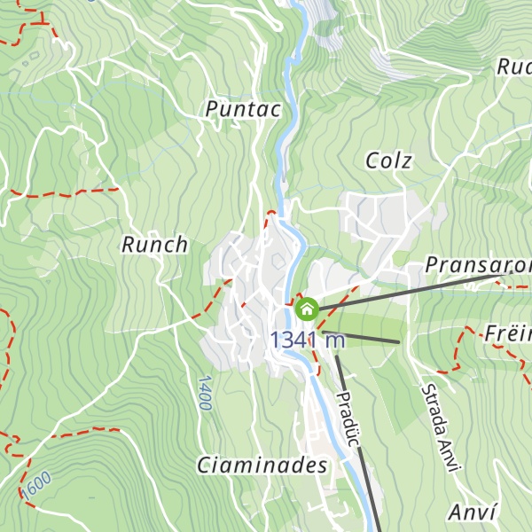Map of Badia Tourist Office