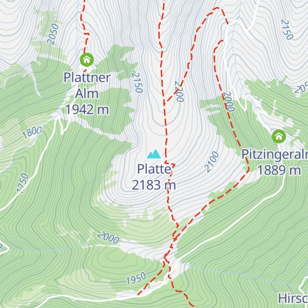 Map of Platte