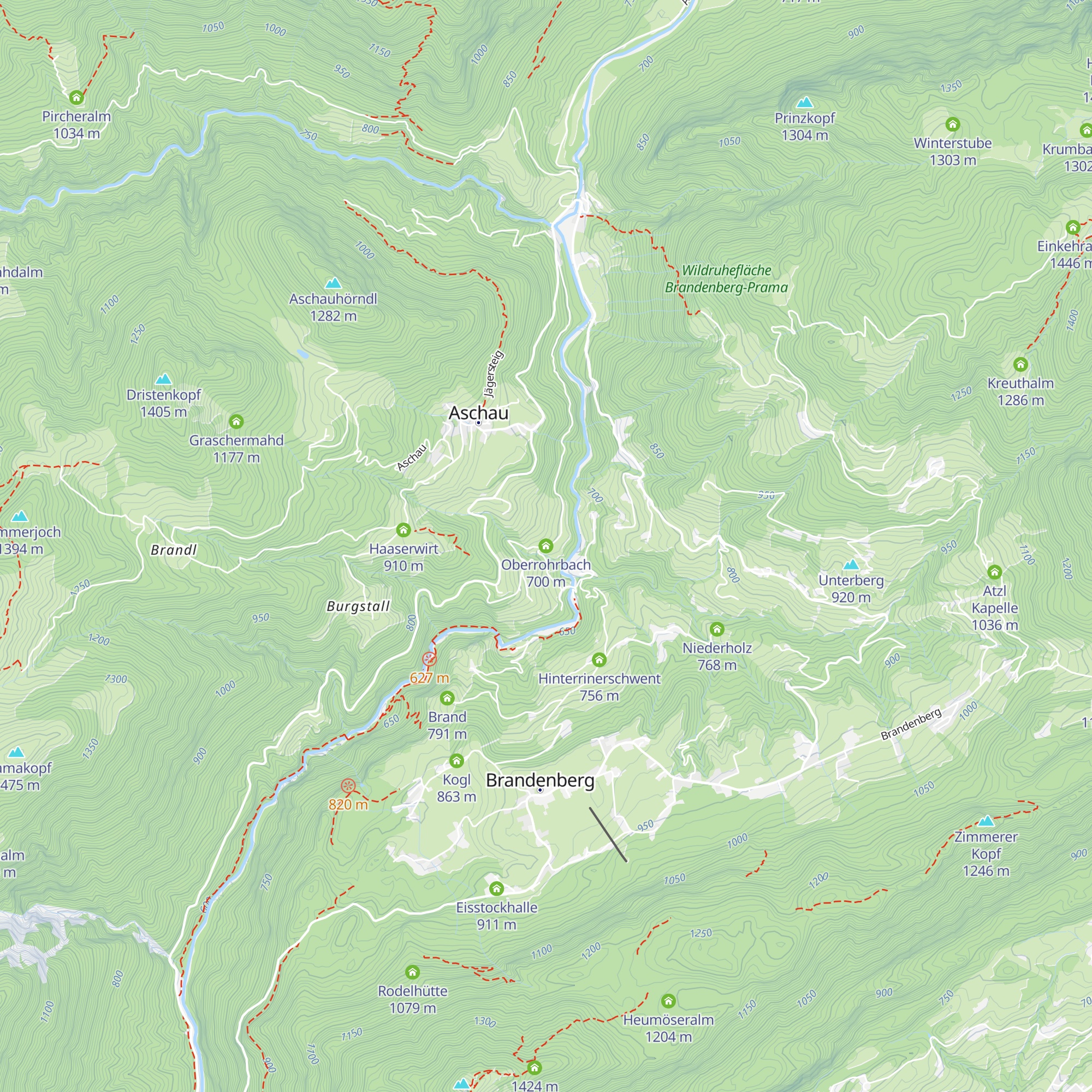 Oberrohrbach map