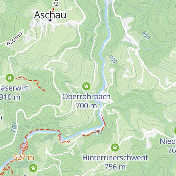 Map of Unterrohrbach