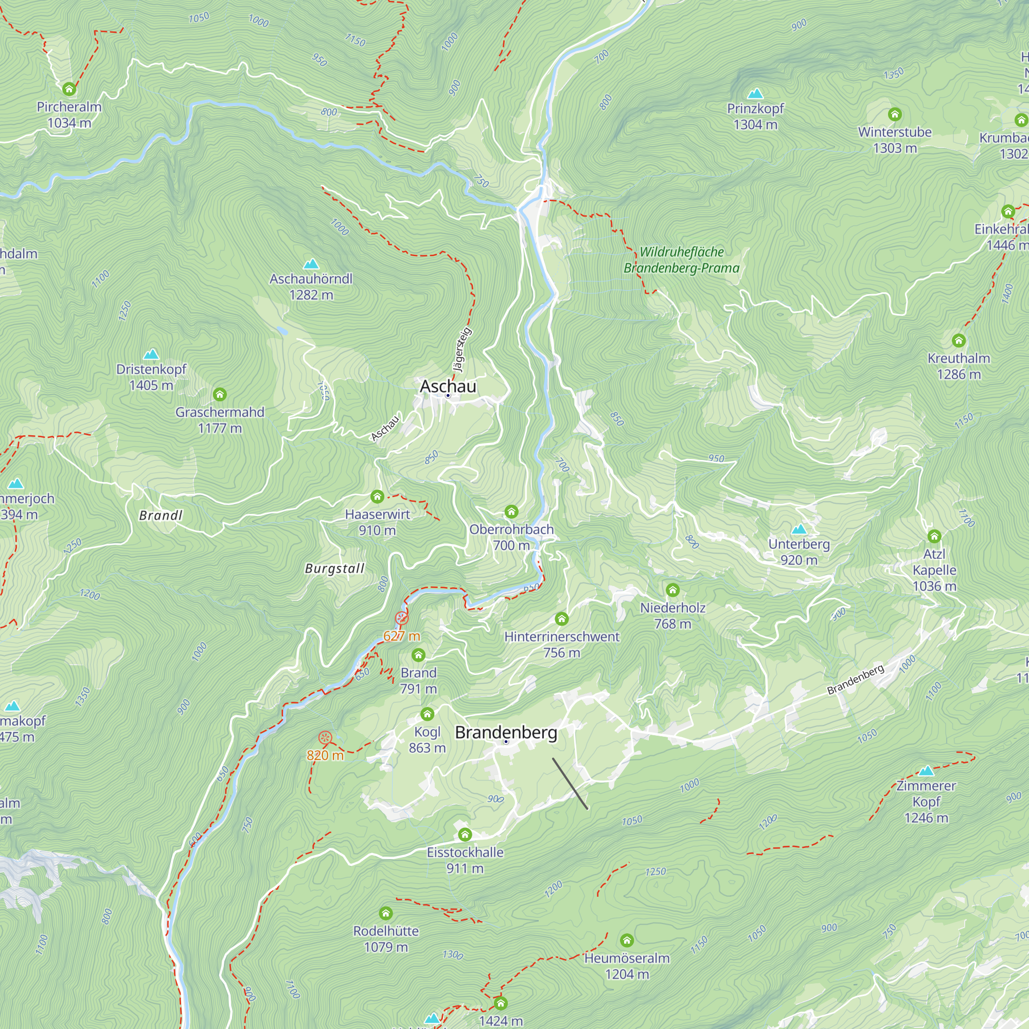 Unterrohrbach map