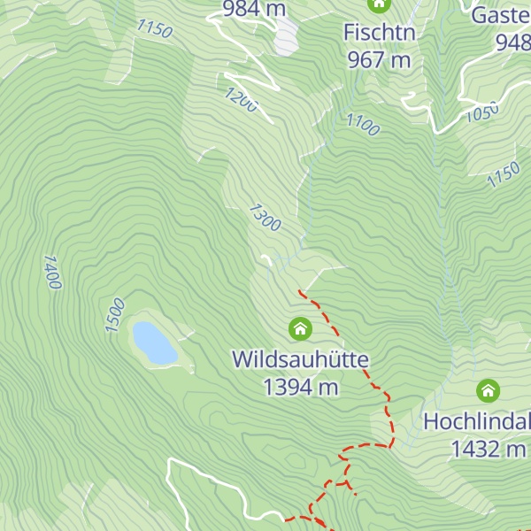 Map of Hechenblaikenalm