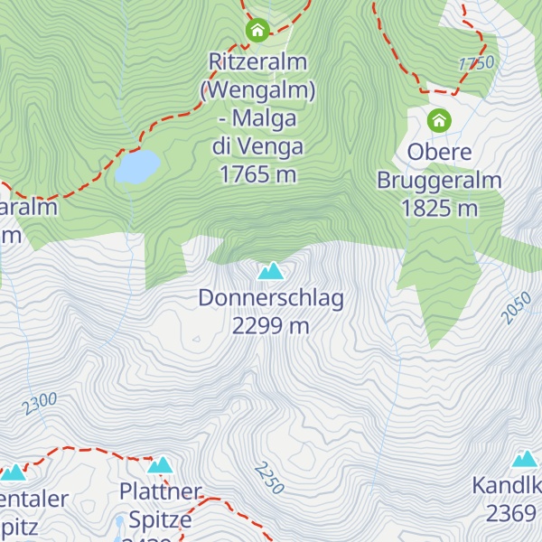 Map of Donnerschlag