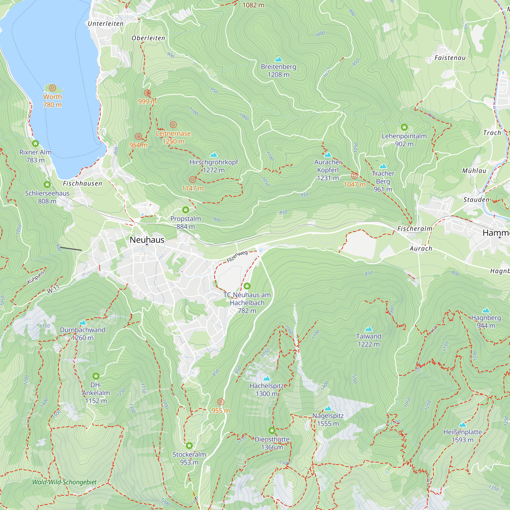 Ferienhaus Hinterseer map