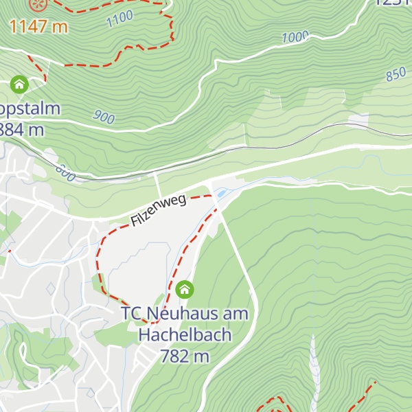 Map of Ferienhaus Hinterseer
