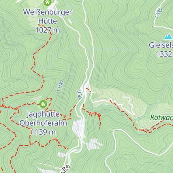 Map of Waitzinger Alm Winterstube