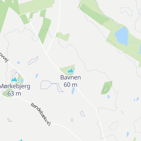 Map of Bavnen