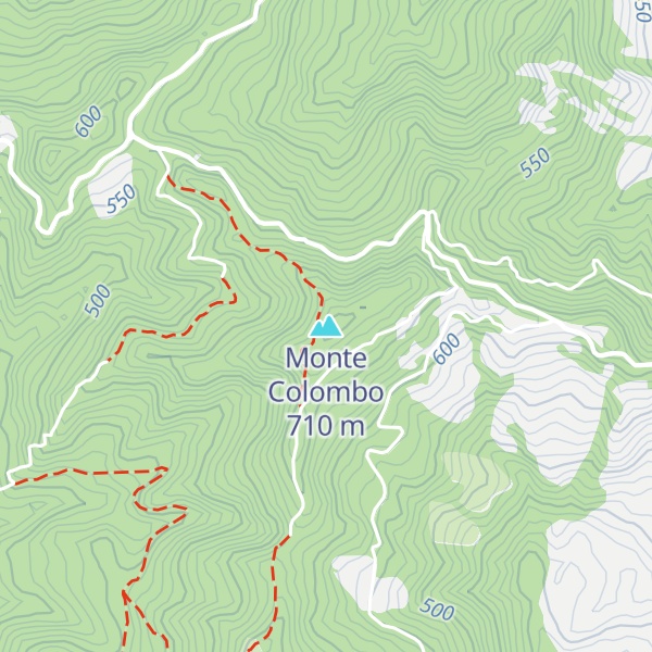 Map of Monte Colombo