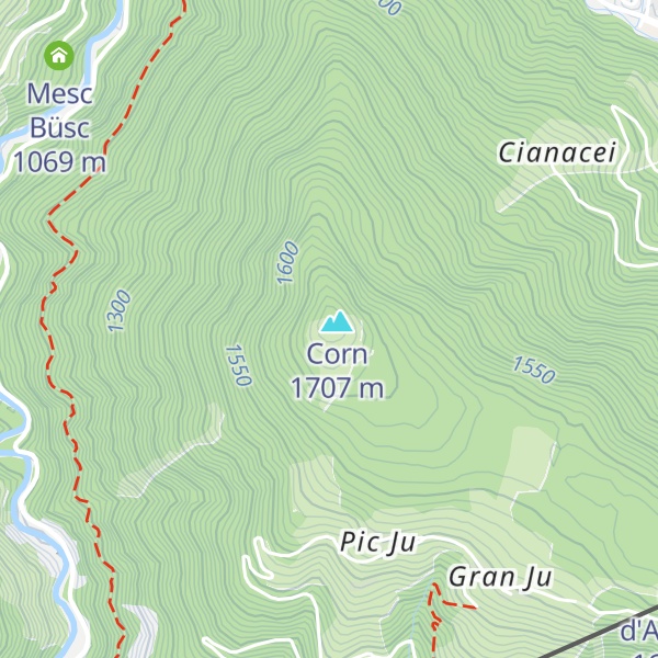 Map of Piz de Plaies