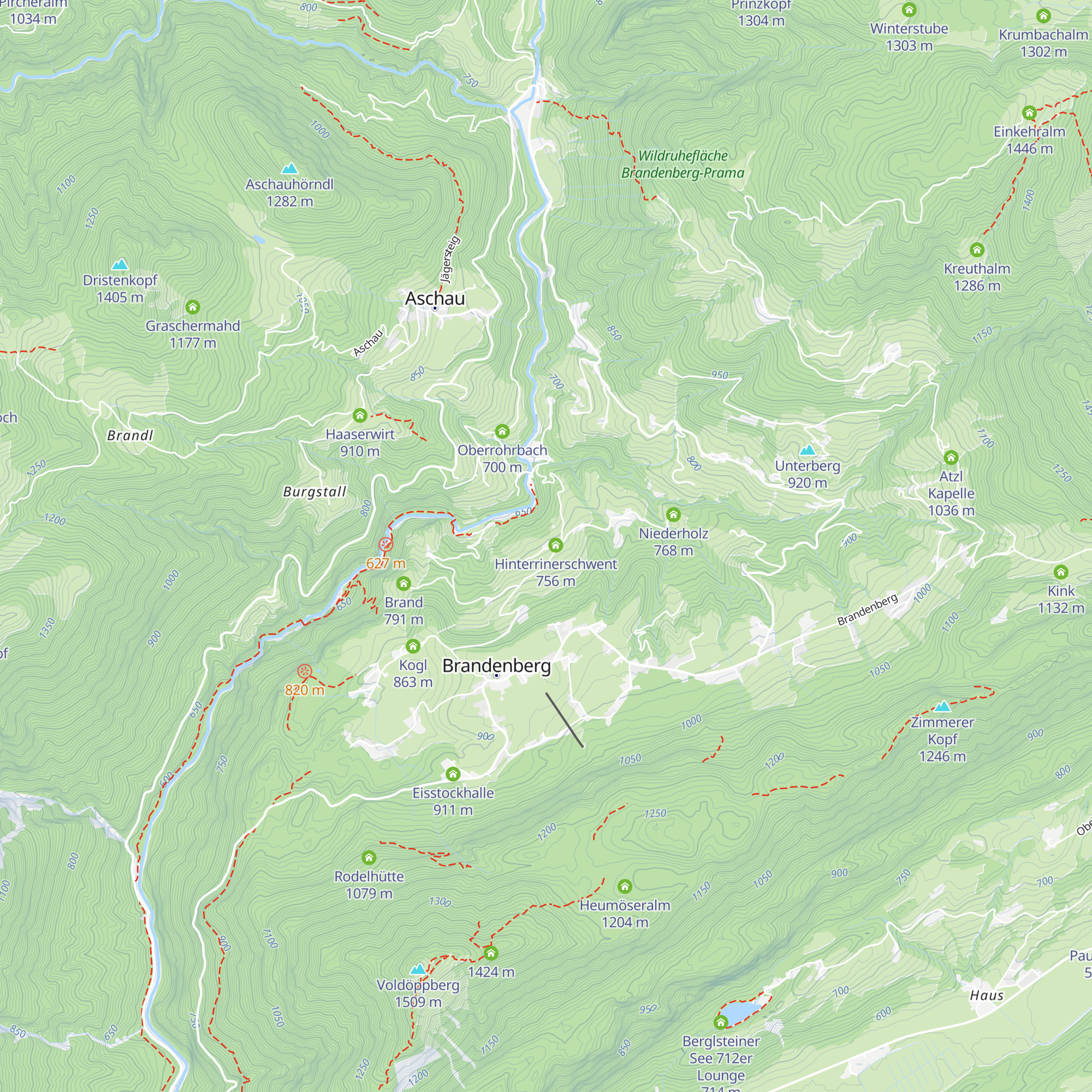Vorder Rinnerschwent map