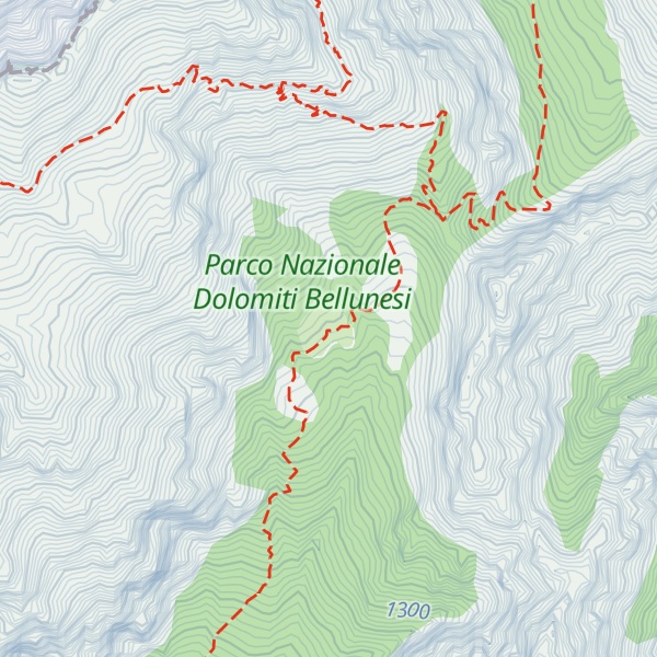 Map of Malga Ramezza Alta