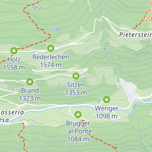 Map of Sitzen