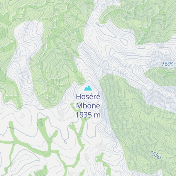 Map of Hoséré Mbone