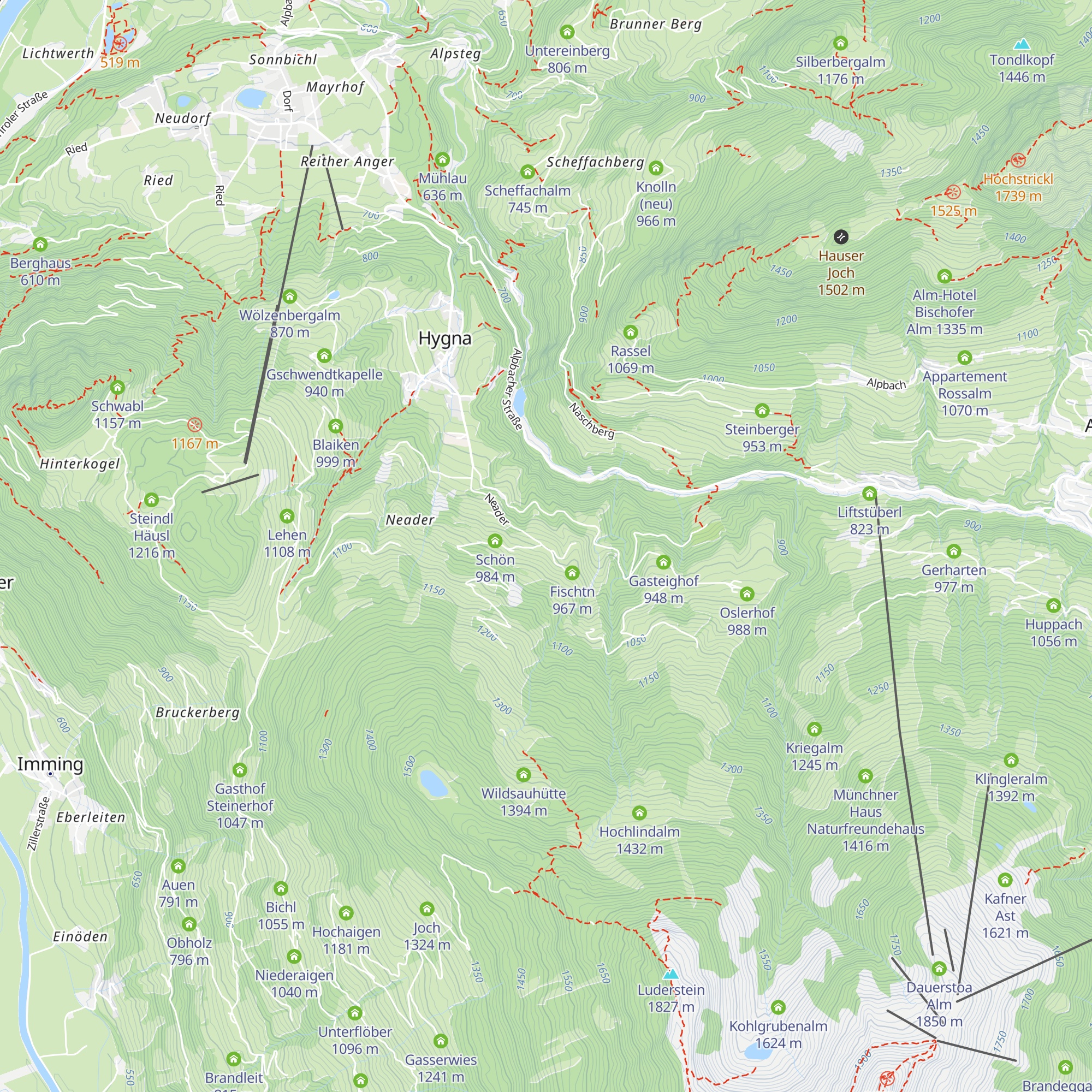 Kischtn map