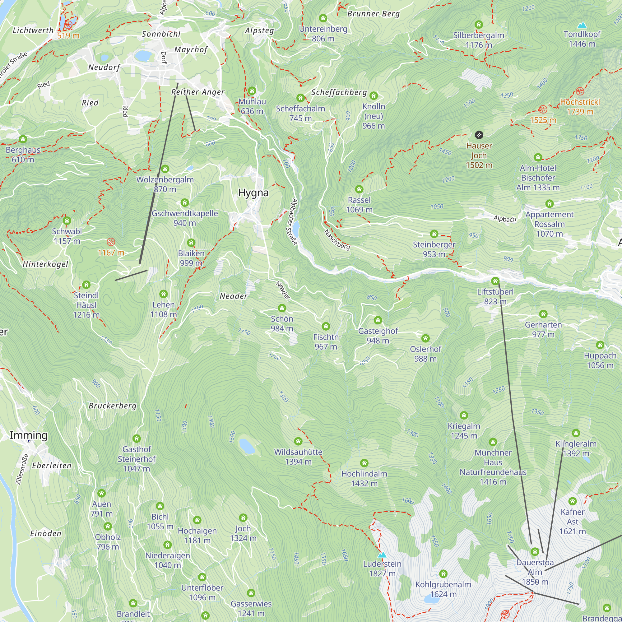 Kischtn map
