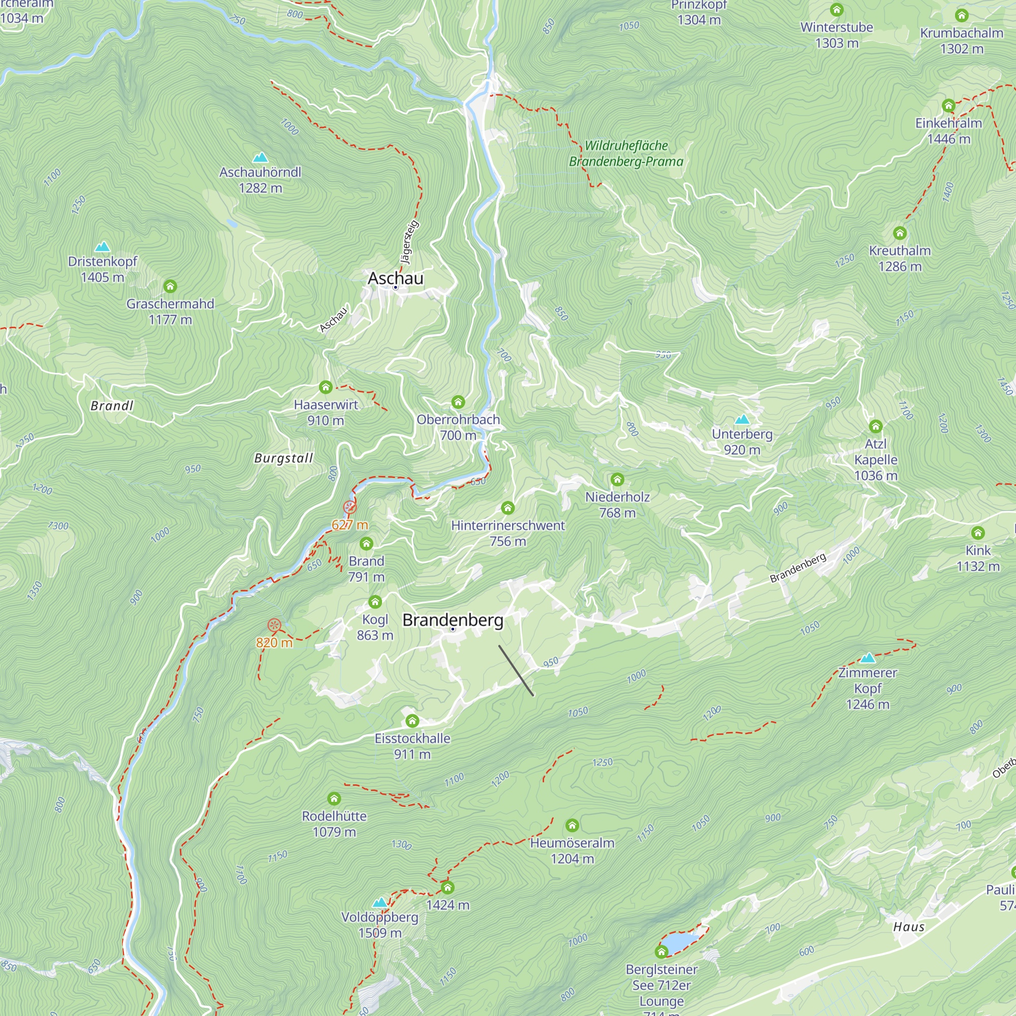 Hinterrinerschwent map