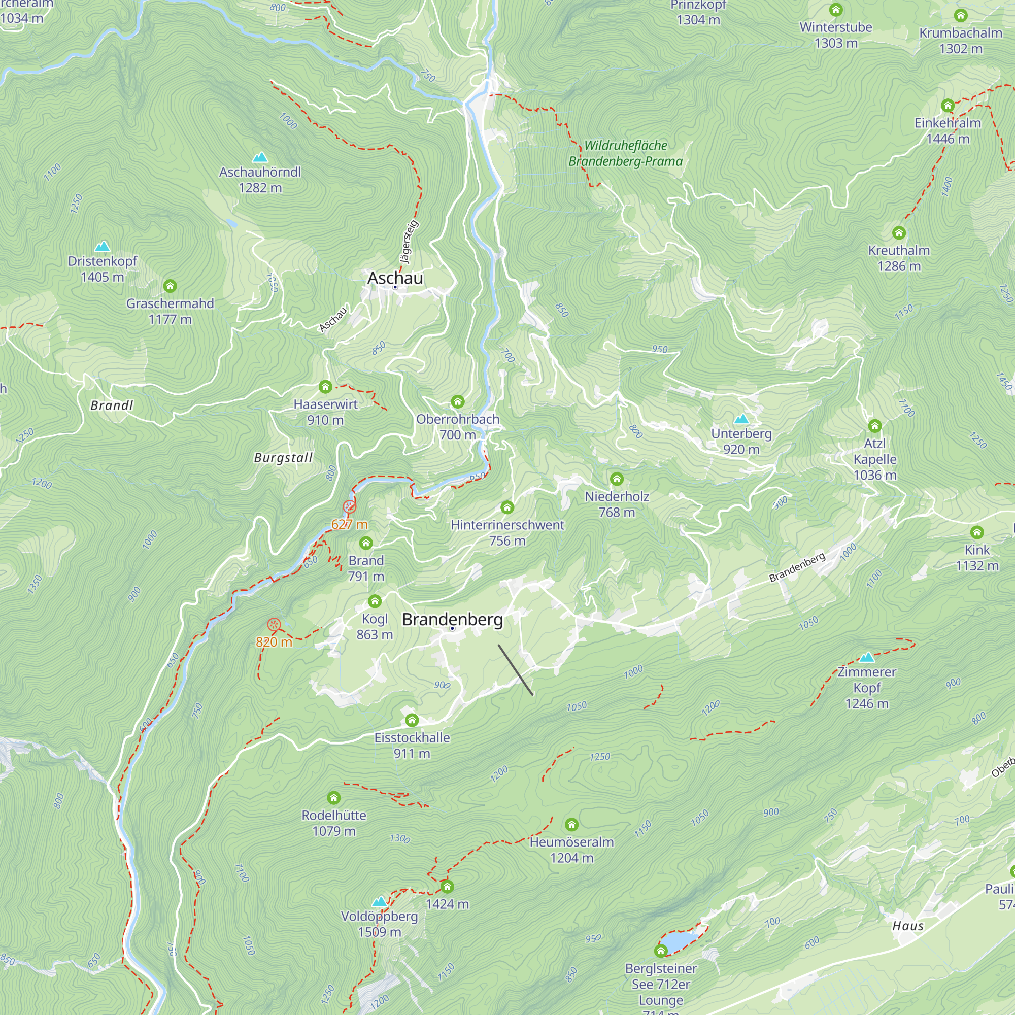 Hinterrinerschwent map
