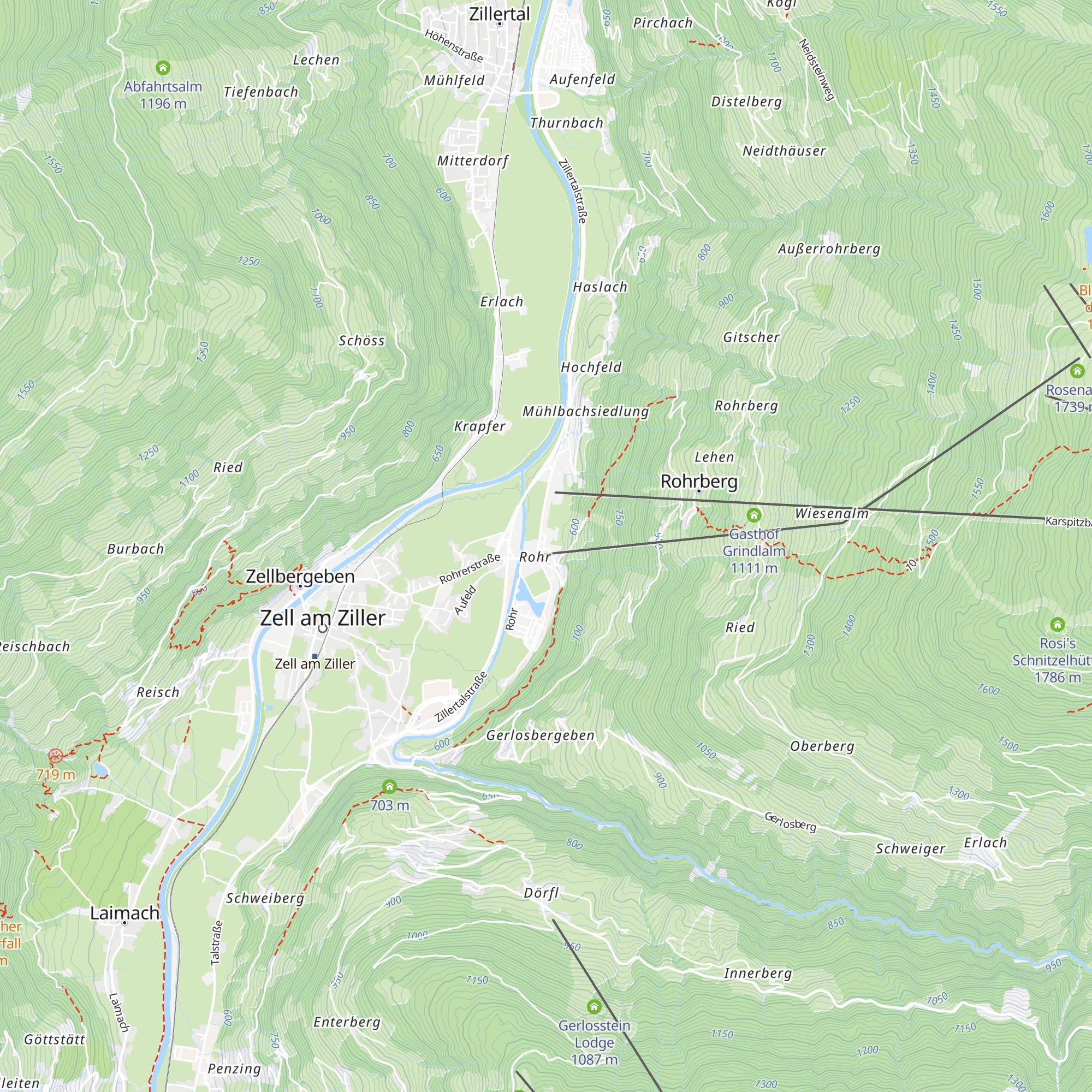 Saustadl map