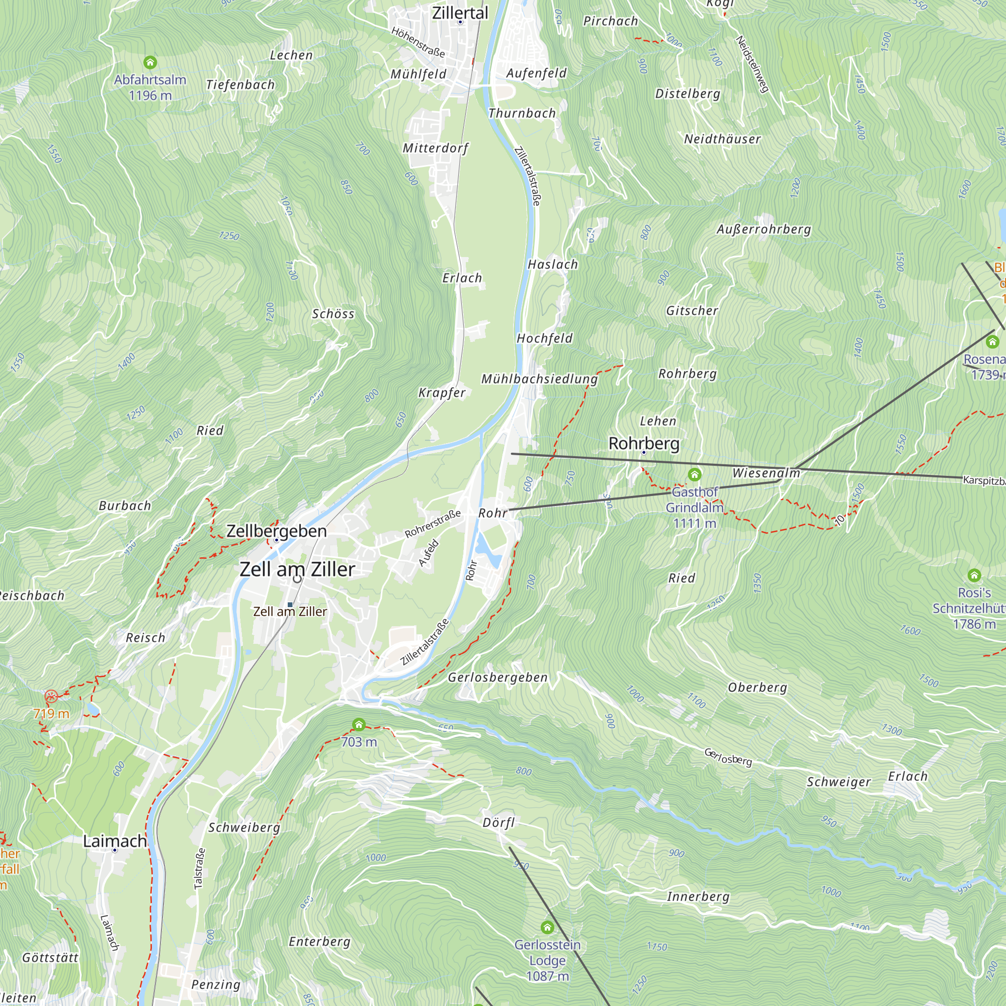 Saustadl map