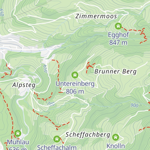 Map of Untereinberg