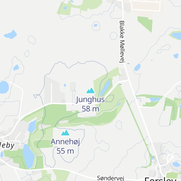Map of Junghus