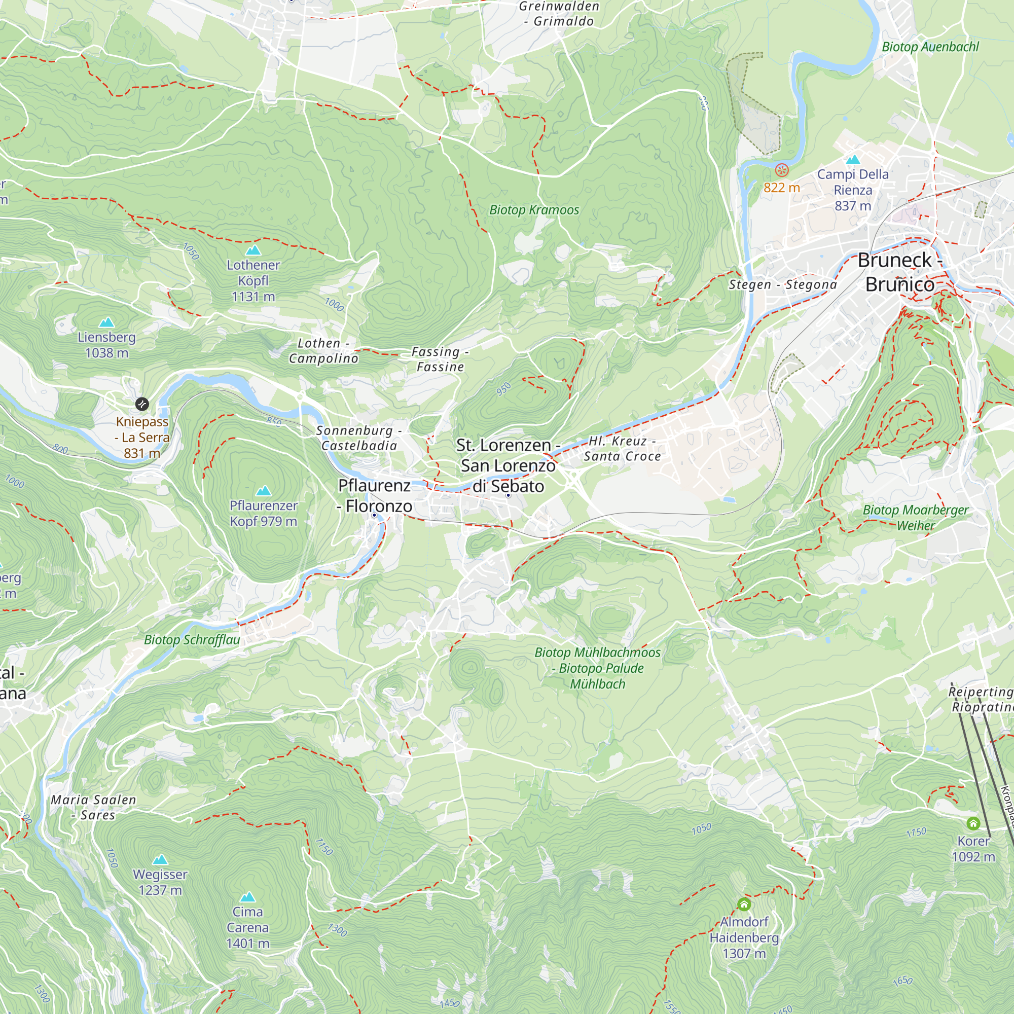 Informationsbüro St. Lorenzen map