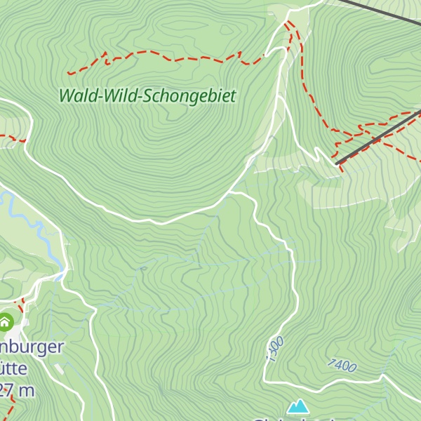 Map of Bergwacht Diensthütte Maxlrainer