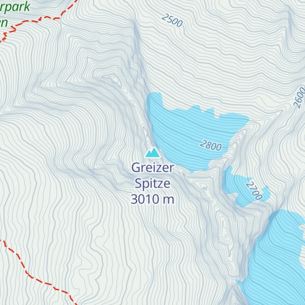 Map of Greizer Spitze