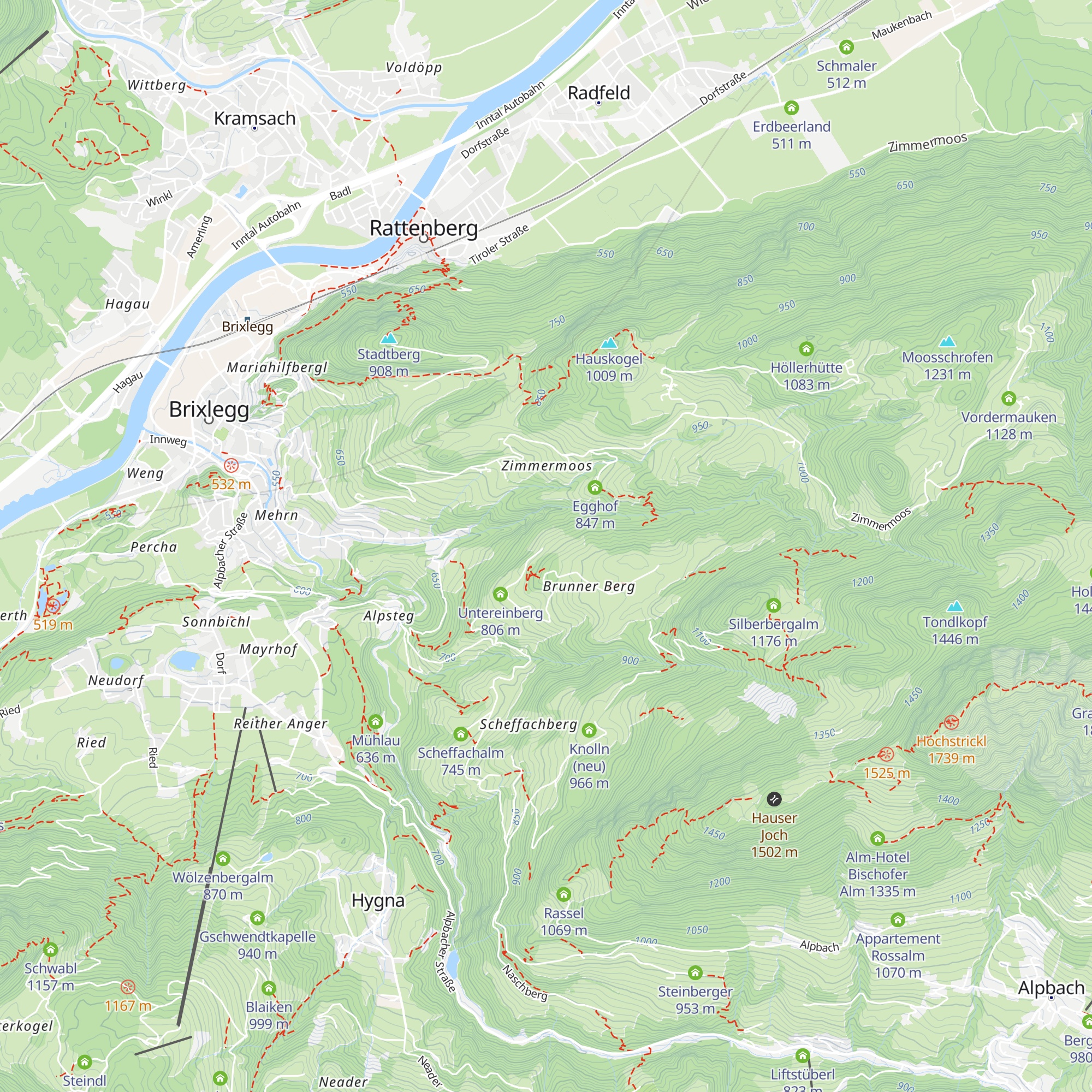 Leitnhof map
